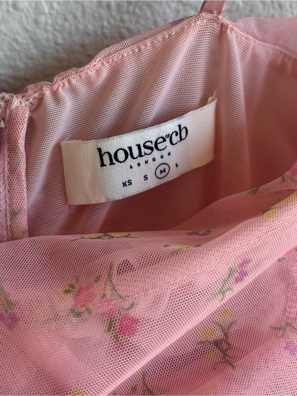 House of CB Pink Ruched Strapless Mini Dress - Picture 3 of 9